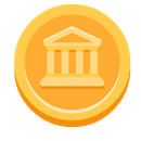 Emoji de uma moeda, representando o Tribunal de Contas da União (TCU)